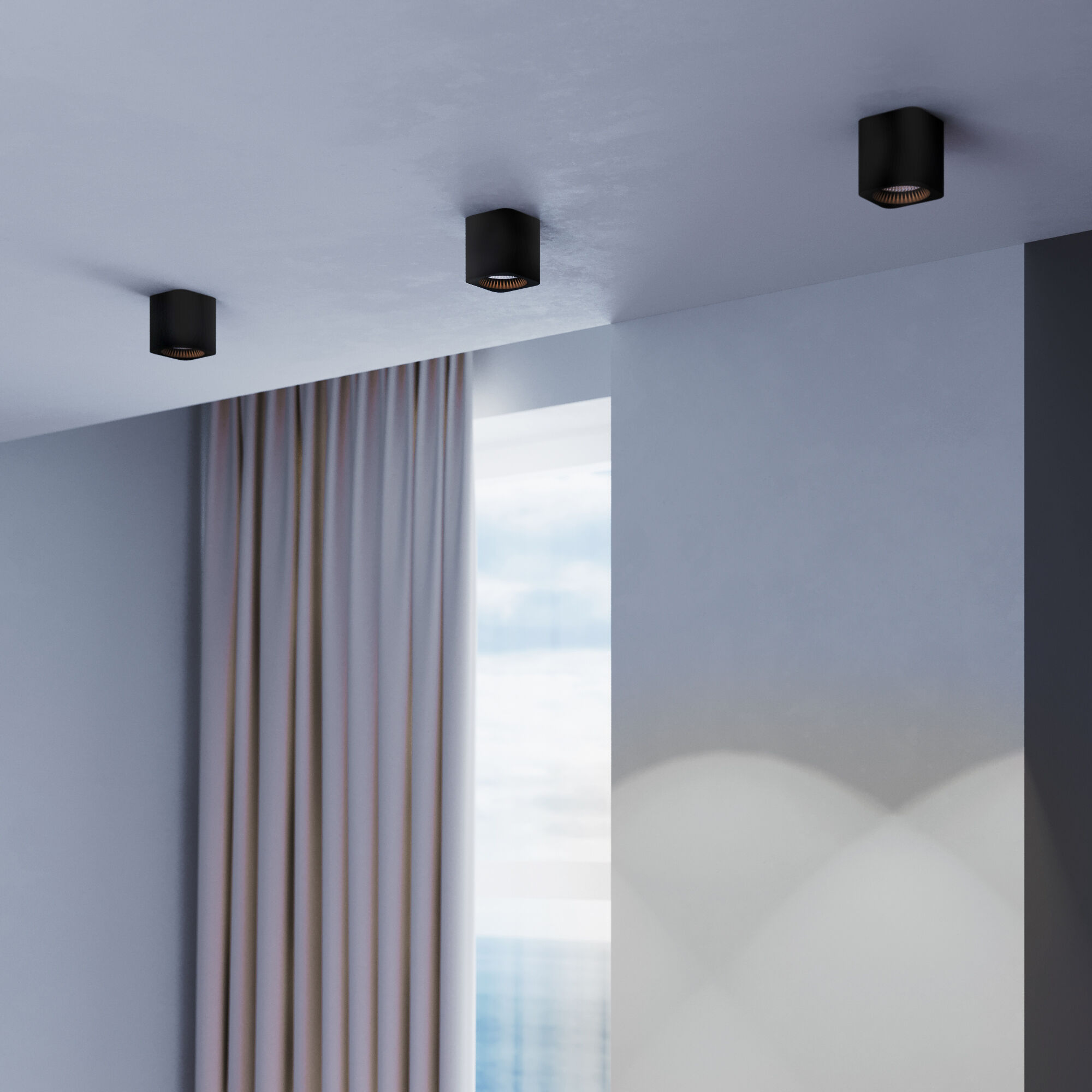 Светильник 8 см, 9W, 4000K, Elektrostandard 25051/LED, черный