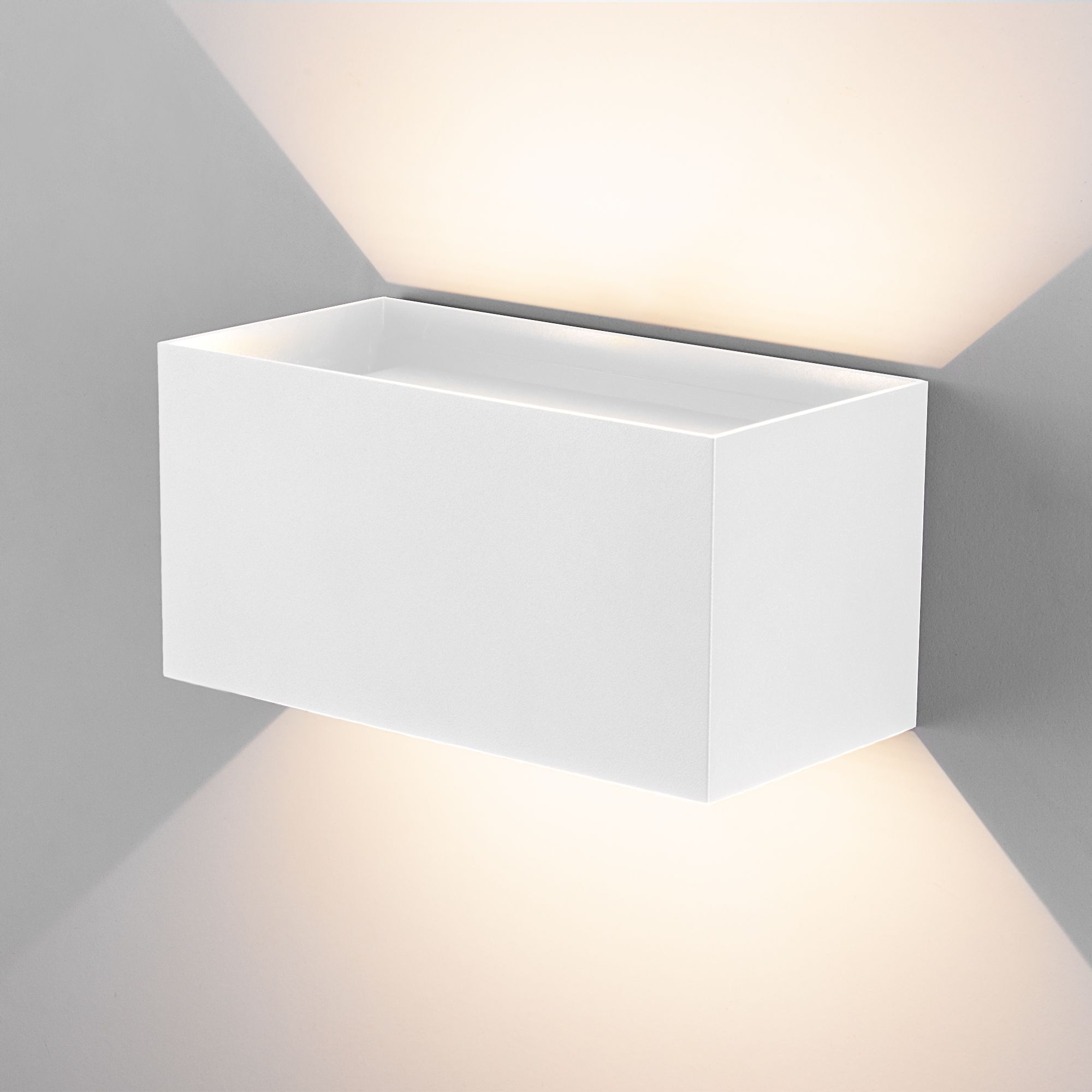 Уличный настенный светодиодный светильник WINNER DOUBLE LED IP54 35137/W белый Elektrostandard