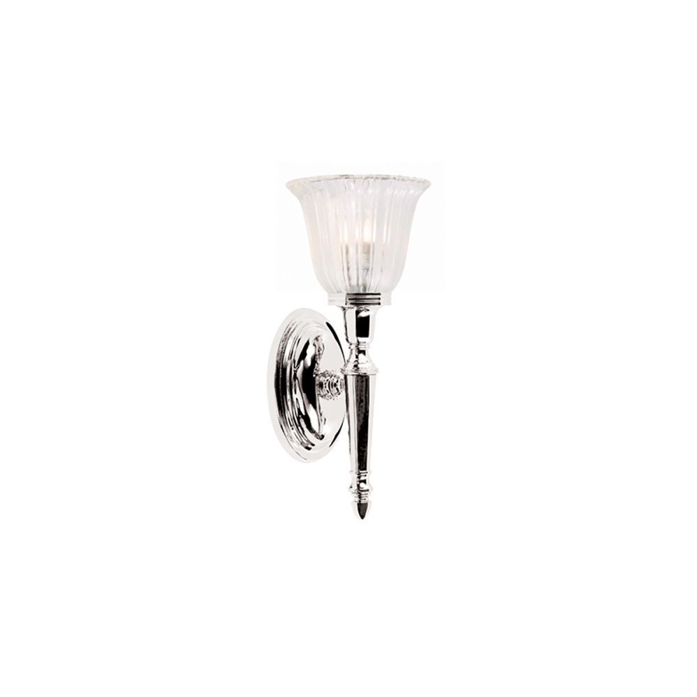 Бра для ванных комнат 14*14*41 см, G9*40W, Natural Concepts Elstead Lighting Dryden SAX5-BLK-SIL, состаренное золото
