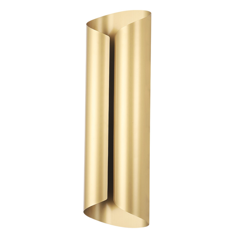Бра 45 см, 20W, 3000K, Crystal Lux SELENE AP20 LED BRASS, латунь