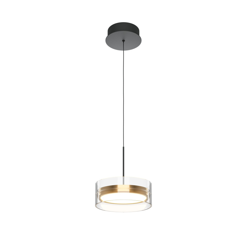 Подвесной светильник 25*25*327,5 см, LED, 3000К, Maytoni Dress code MOD348PL-L18BBS3K черный