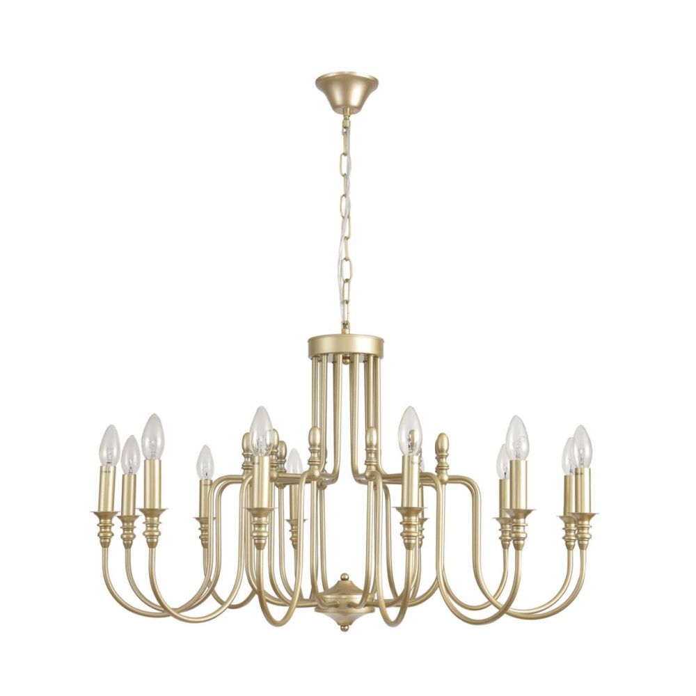 Люстра *85*52,5-102 см, 12*E14*40W, Lumion Suana LUM8318/12, золотой