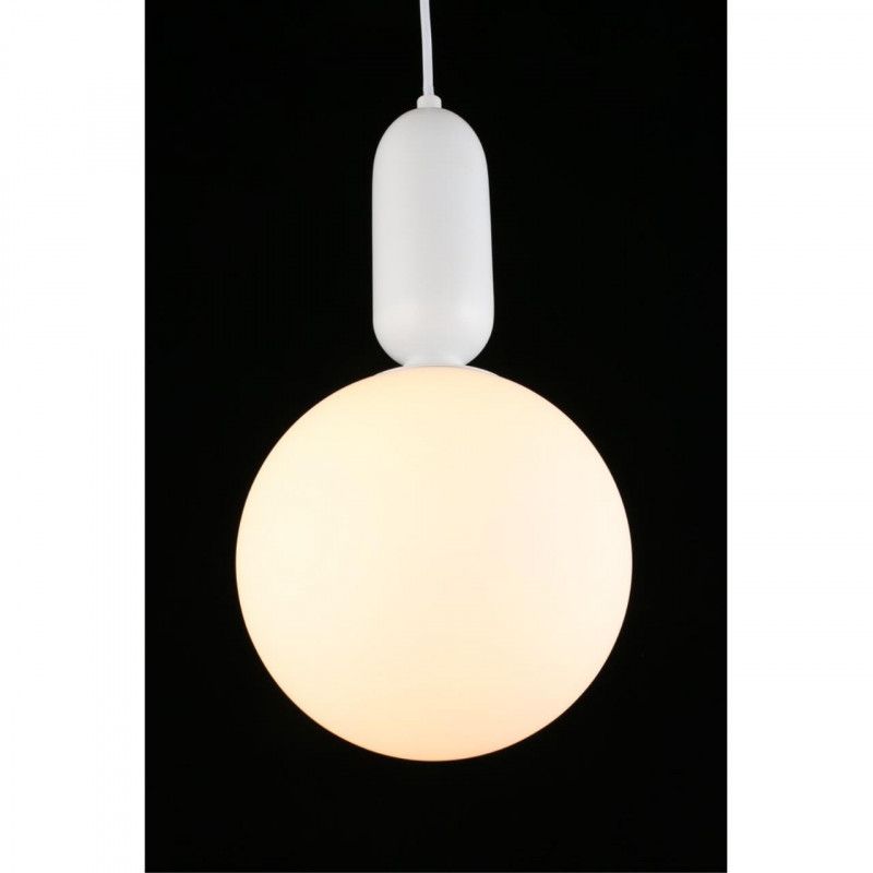 Подвесной светильник 20*50-150 см, 1*E27, 40W, Aployt Aniela APL.612.16.01, белый