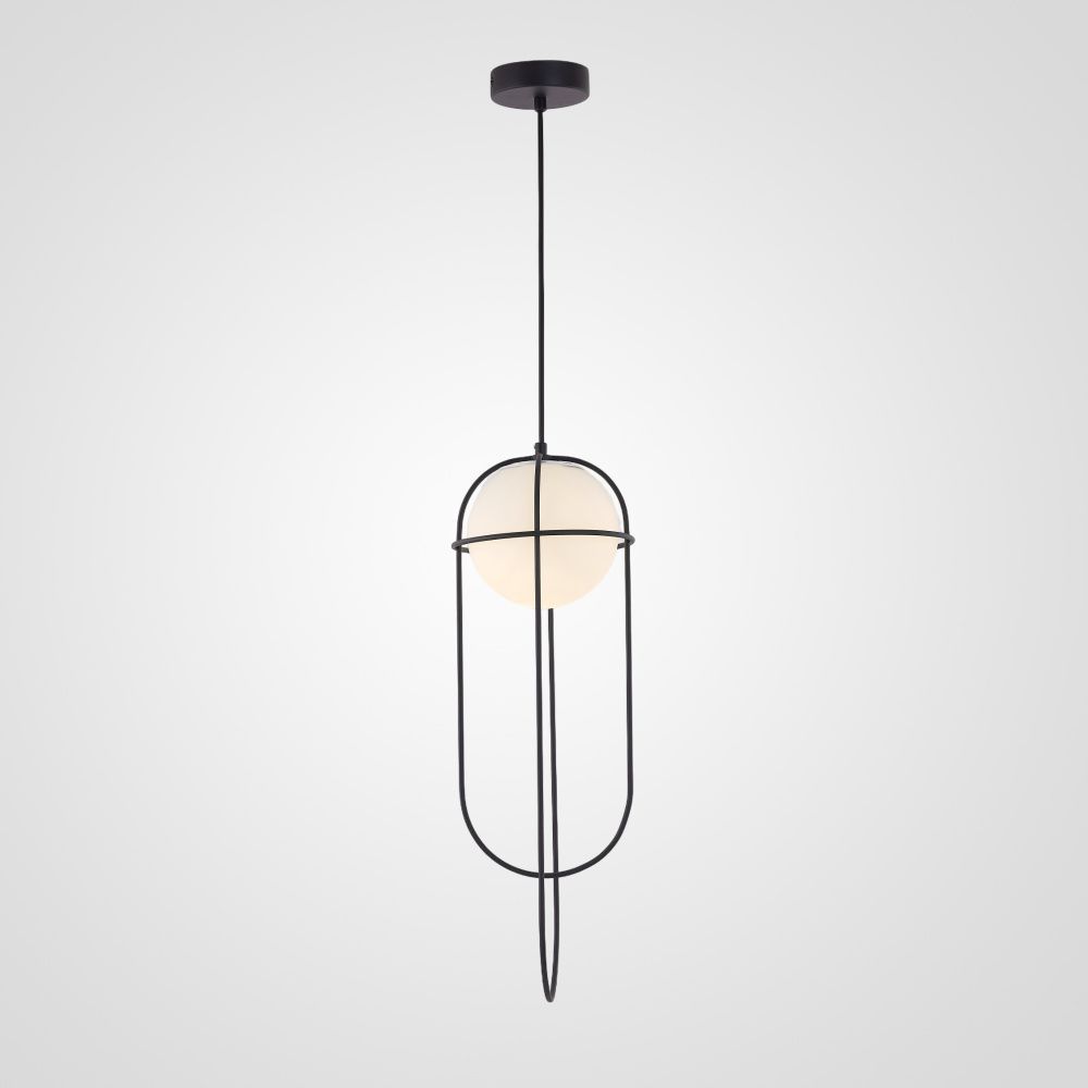 Подвесной светильник ASCENT 18*18*53 см, 1*E27*60W, ImperiumLoft 40.3241, Чёрный