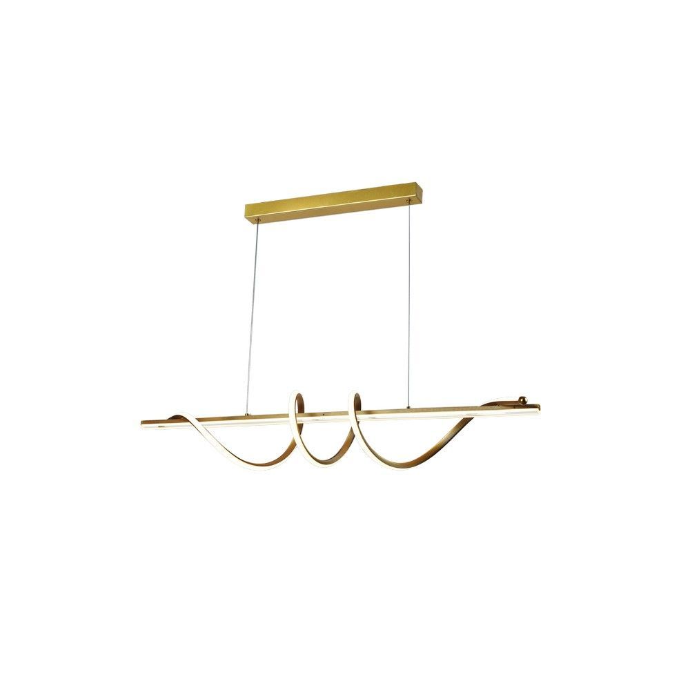 Люстра подвесная 100 см, 40W, 3500K, Aployt Franka APL.079.03.40, золото