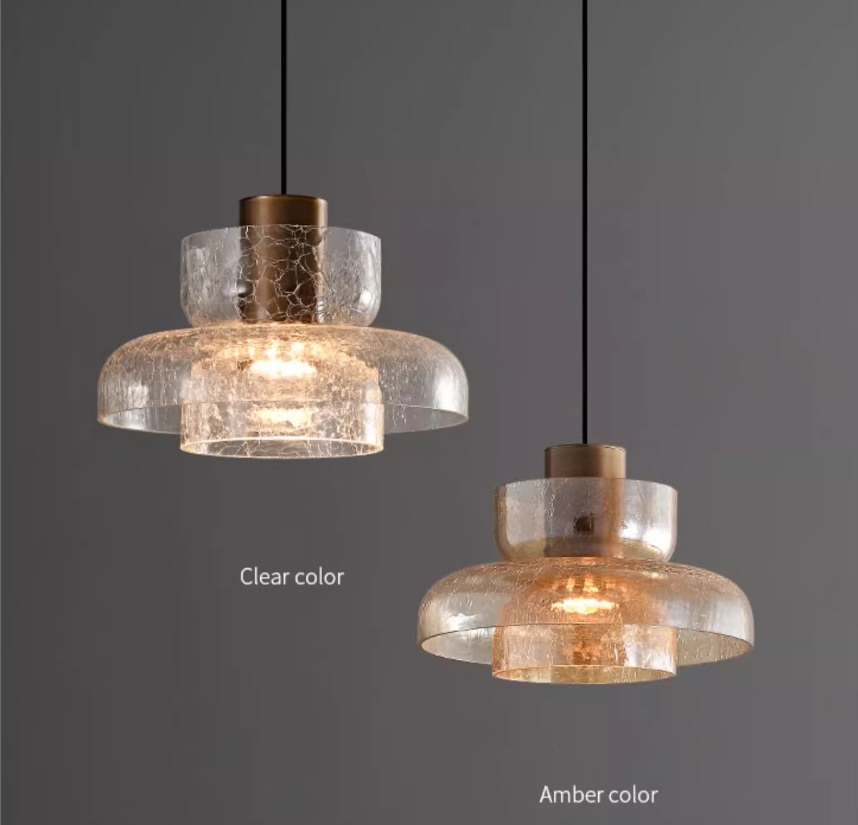 Подвесной светодиодный светильник Inodesign Crispin Amber C 44.1218