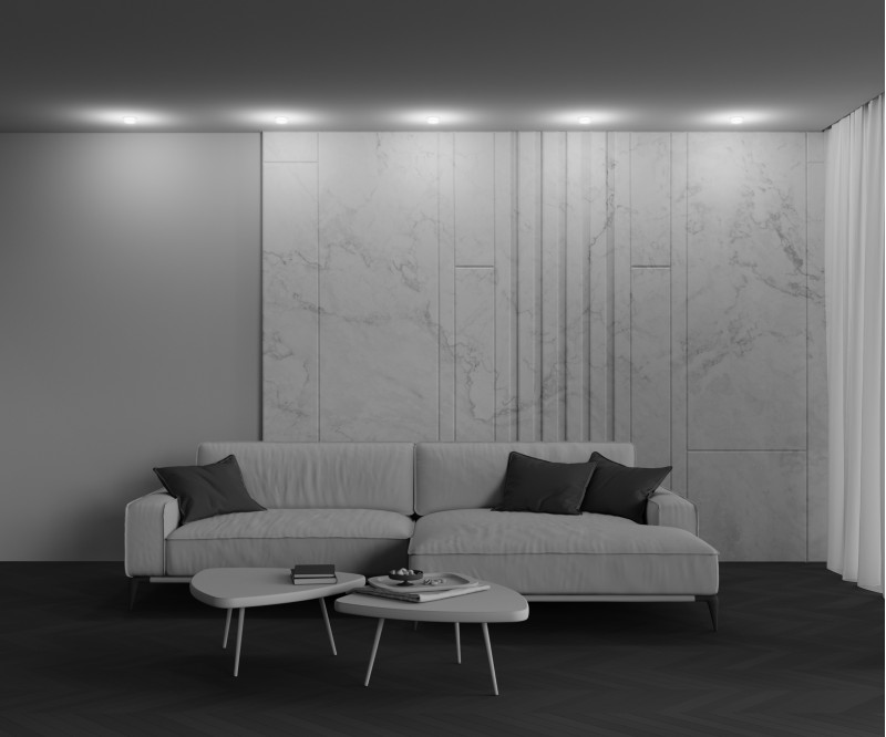 Встраиваемый светильник 6.8/8 см LED, 12W, 3000К, Maytoni Technical nude DL065-12W3K-W белый