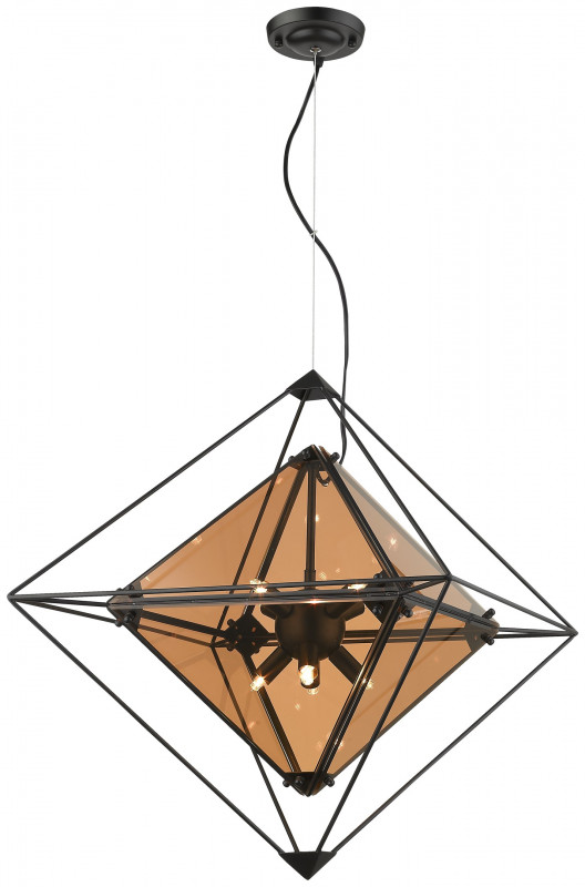 Светильник 50 см, Wertmark Rombo WE244.08.003, черный