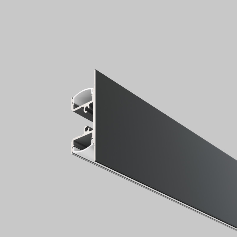 Алюминиевый профиль 2000*48,3*18 мм для светодиодной ленты Maytoni Led strip ALM-1848-B-2M