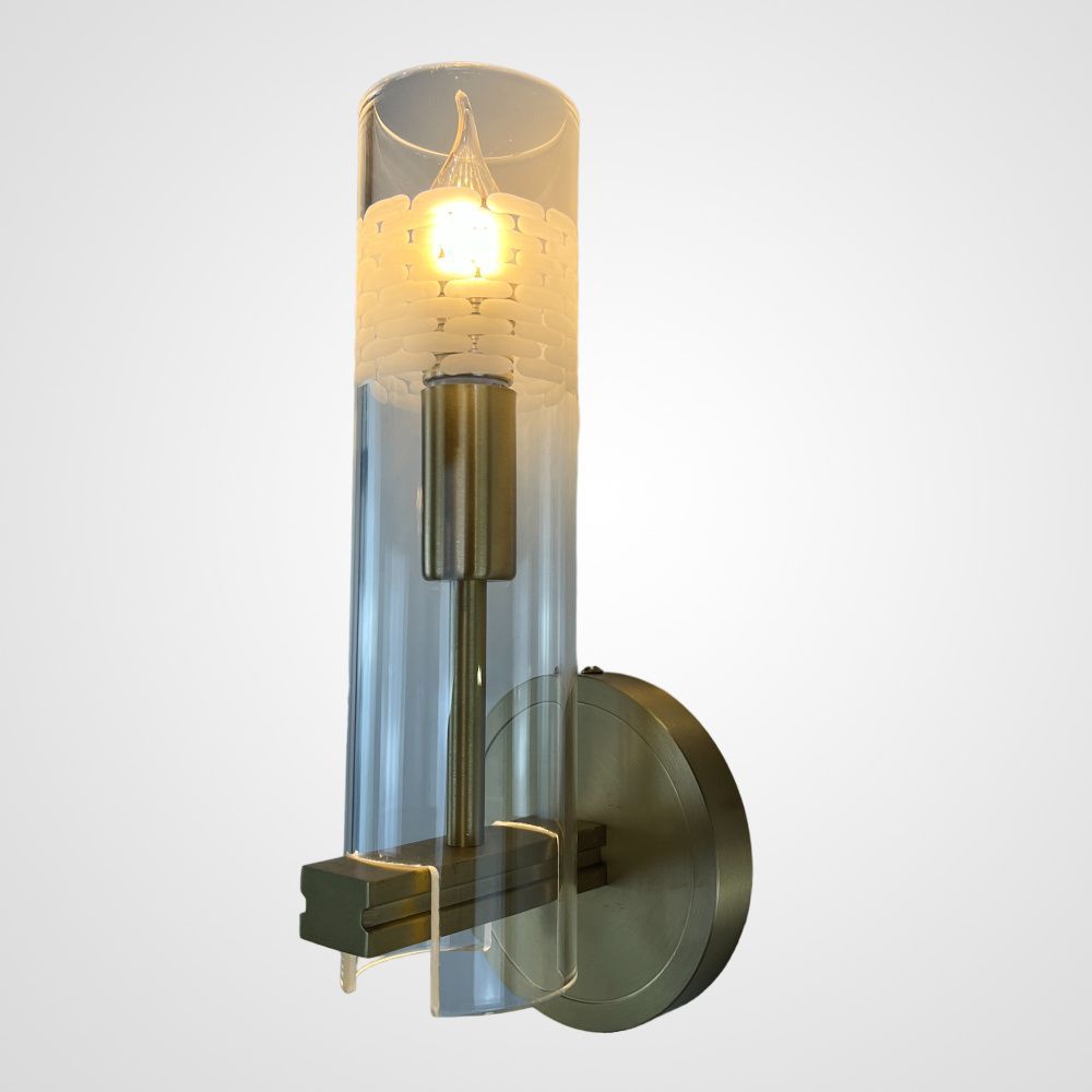 Бра (Бра) Chamont 12*12*29,5 см, 1*E14*40W, 2700K, ImperiumLoft im_W428, Латунь