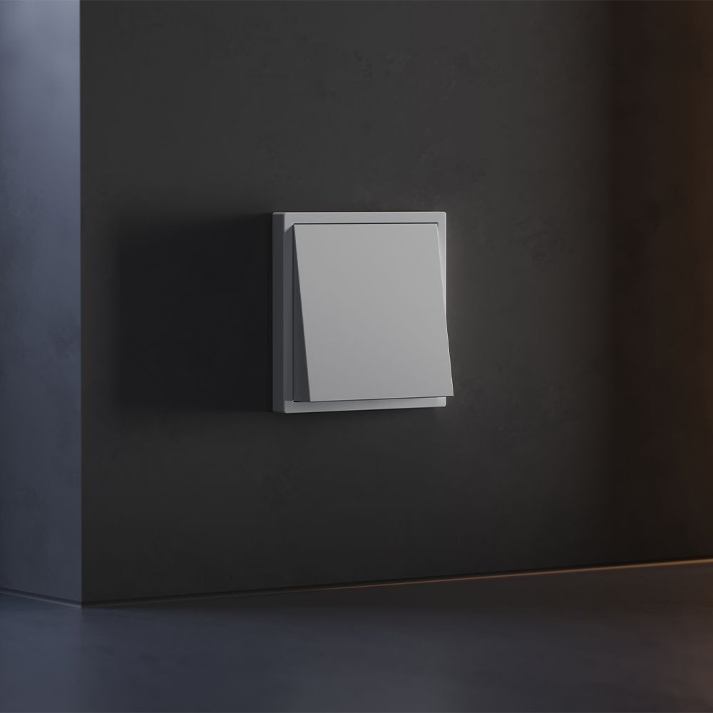 Вывод кабеля S70, серый Voltum VLS080216