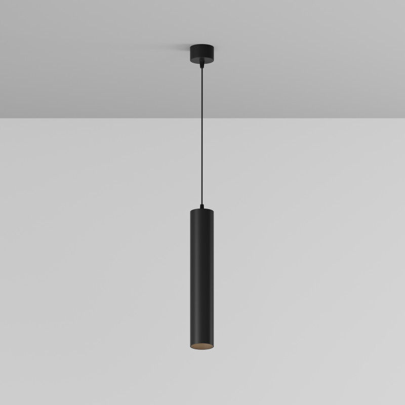 Подвесной светильник  5,2*30 см, LED 12W, 4000К, Черный Maytoni Focus LED P072PL-L12B4K-1