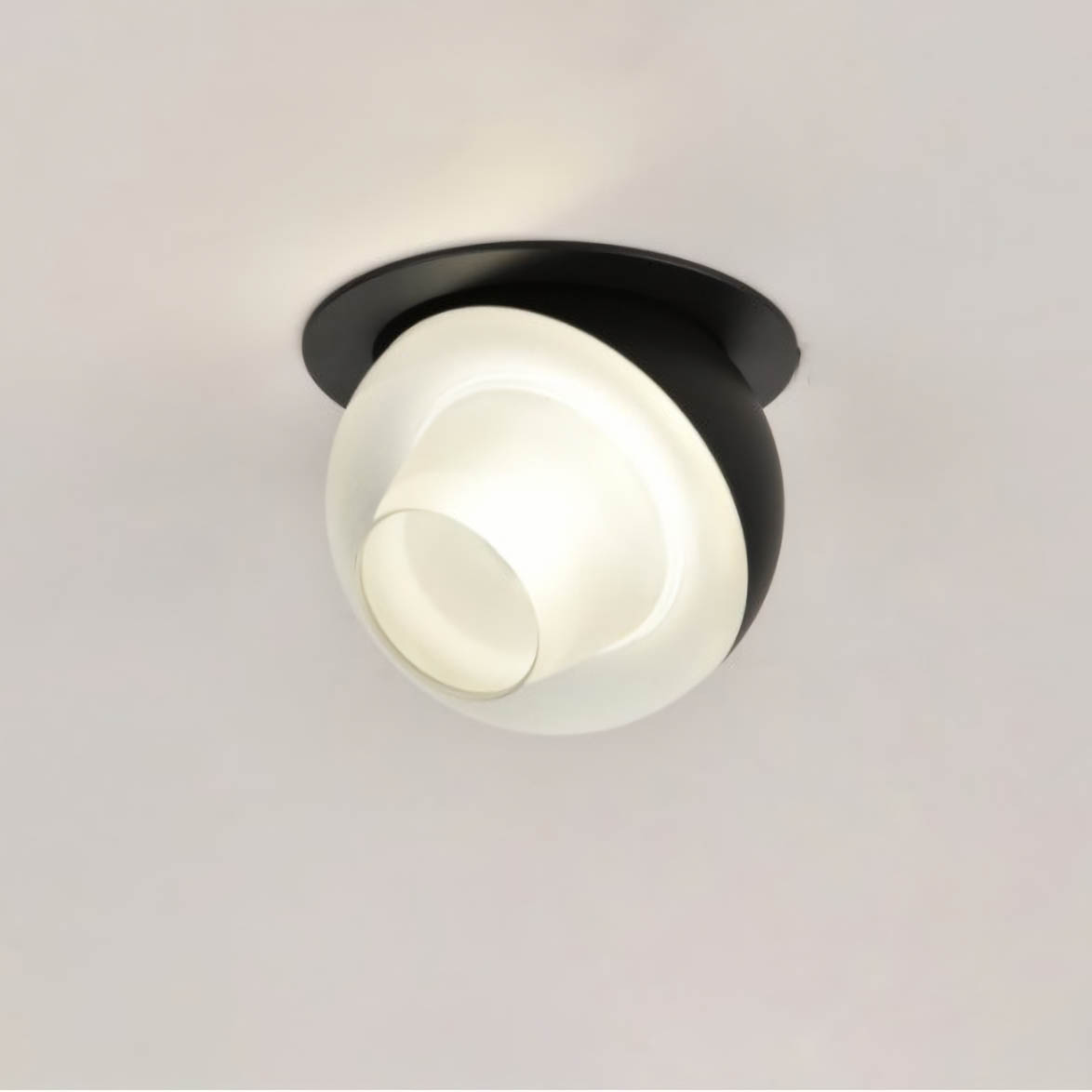 Светодиодный светильник 9 см, 8W, 4000K, Omnilux Mantova OML-103019-08, черный