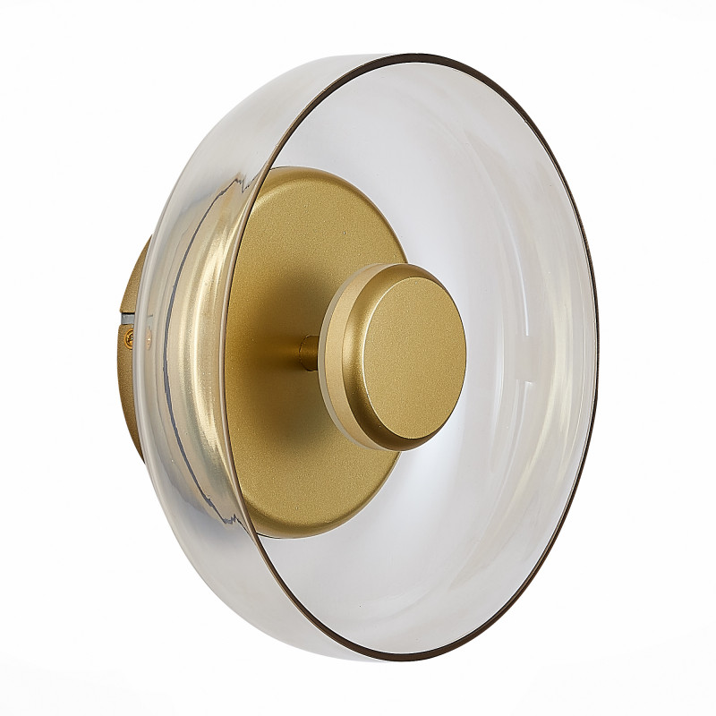 Светильник настенный 23 см, 7W 4000K ST LUCE LAZIO SL6002.201.01 Золотистый