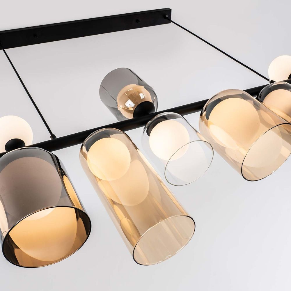 Подвесной светильник 15*101*65/136 см, 12xG9 MODEMODERN MD.1968.12 черный