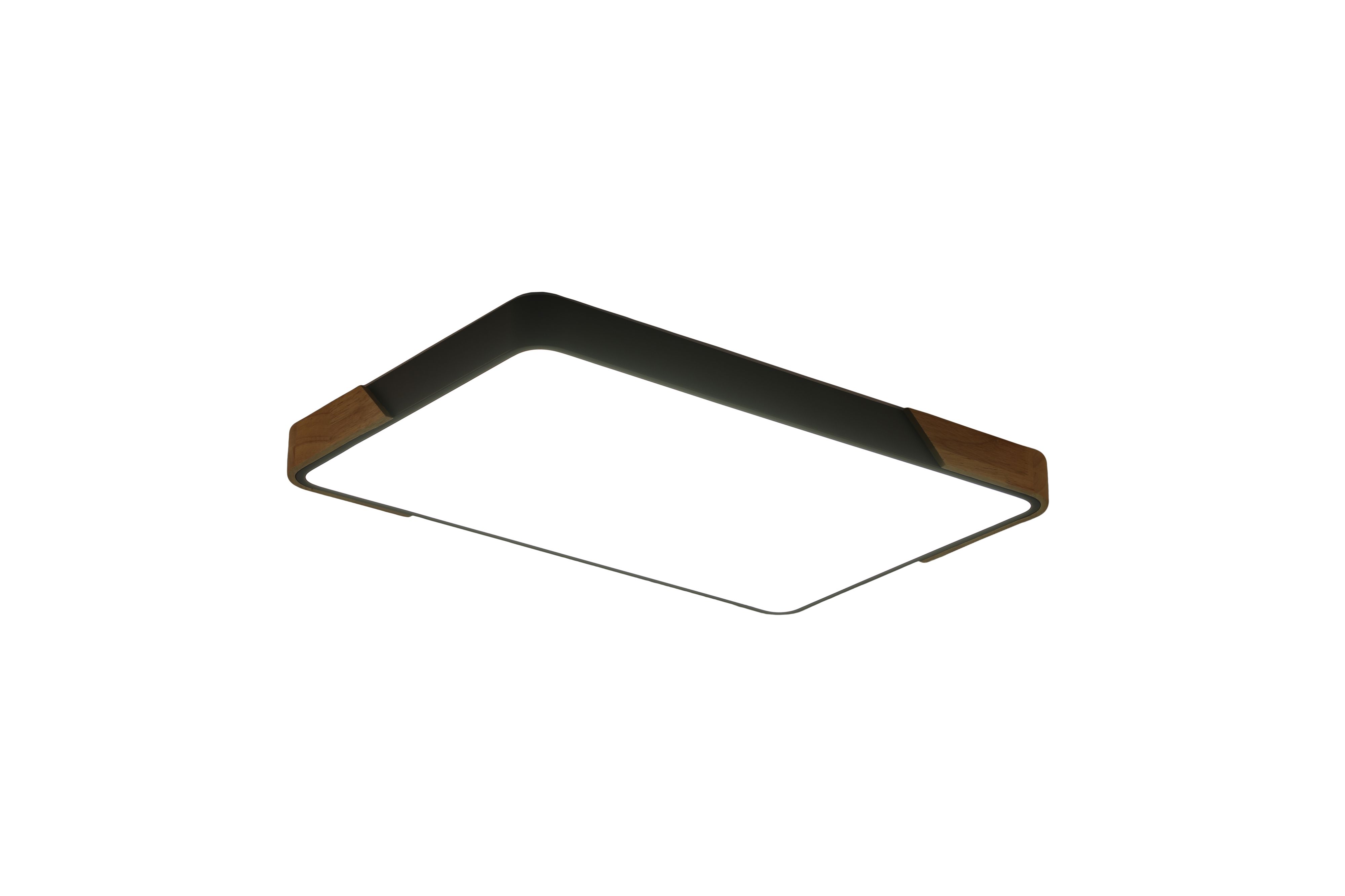 Светильник 65*42*5 см, LED 60W 4000K серый Zortes Alberro ZRS.01277.60