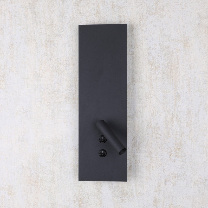 Бра Favourite Illusio 2412-2W, D80*W140*H450, черный