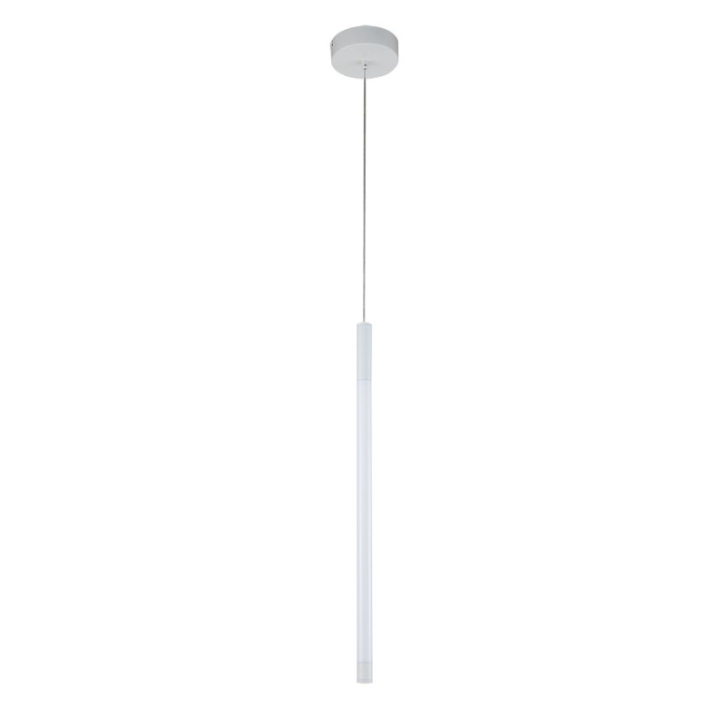 Подвесной светильник 250*250*635/2135 мм, 1*LED 10W 4000K белый Indigo Vettore V000039L, 14006/1P White