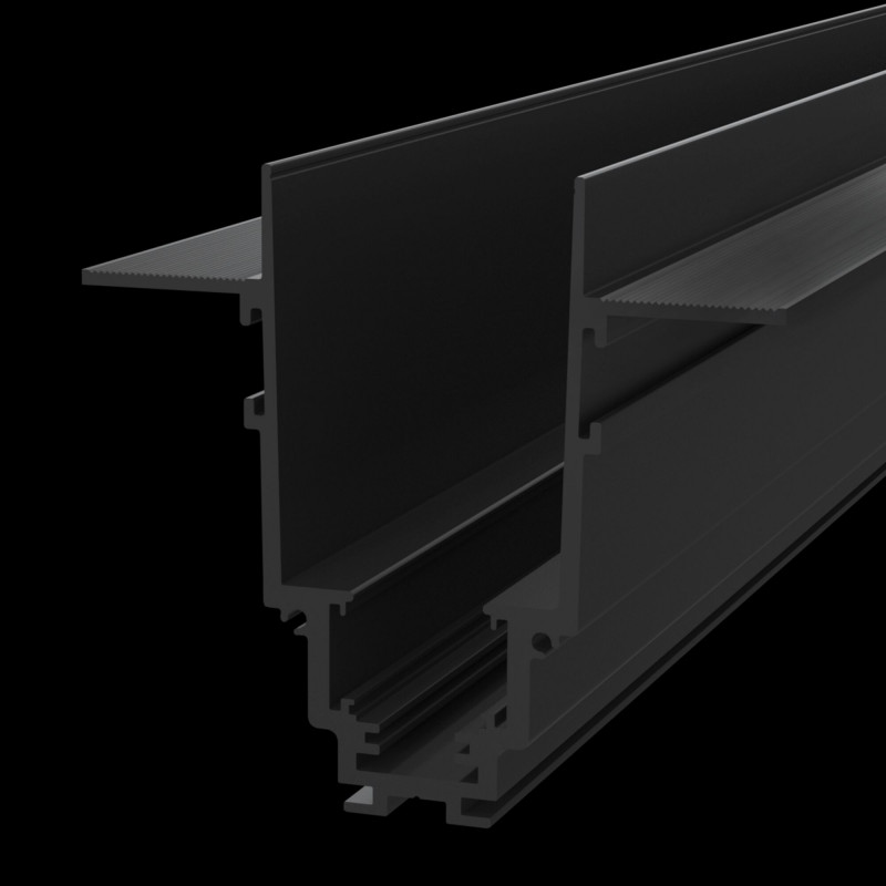 Шинопровод 100 см встраиваемый Maytoni Technical Magnetic track system S35 TRX004-221B черныйIP 20