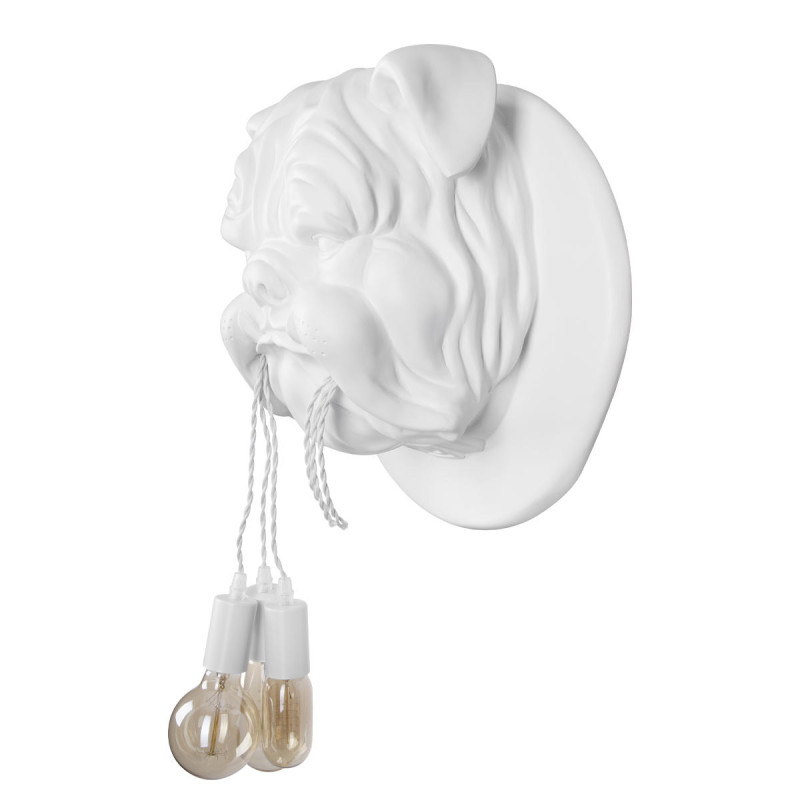 Светильник *41 см, 3*E27*W, Loft It 10177 White Bulldog, Белый