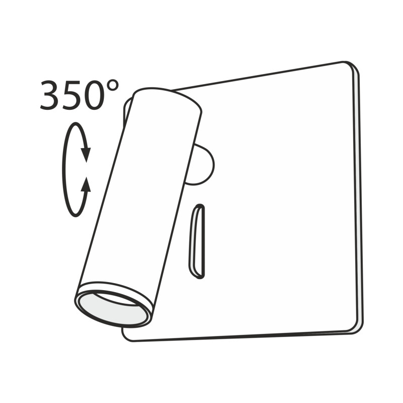 Бра Maytoni Mirax C040WL-L3W3K, 3W LED, 3000K, белый