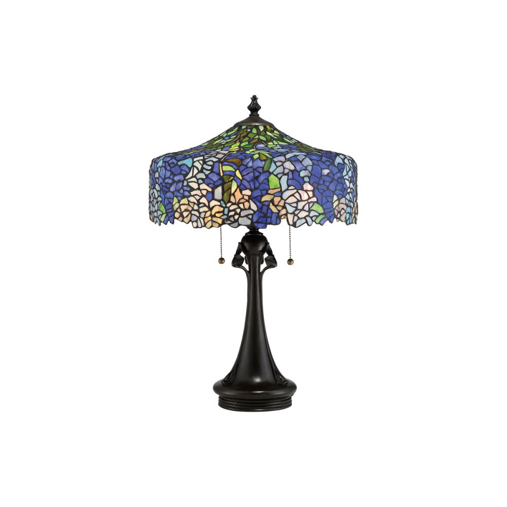 Настольная лампа *47*80 см, E27*60W, Natural Concepts Quoizel Cobalt FB-TRELLIS1, выветренный цинк