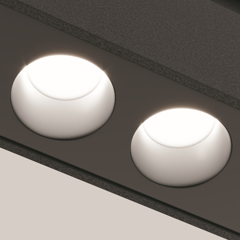 Трековый светильник 22 см, 12W, 3000K Maytoni  Technical Points Exility LED TR031-2-12W3K-B черный