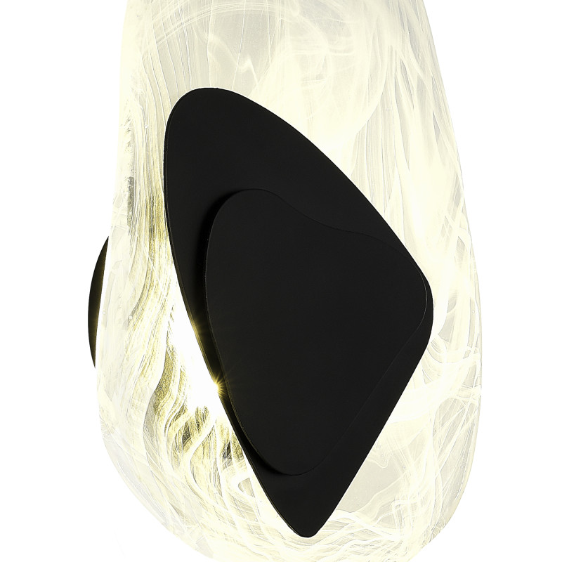 Светильник  настенный светодиодный MUSE 1*LED*7W 4000K ST LUCE SL6123.401.01 черный