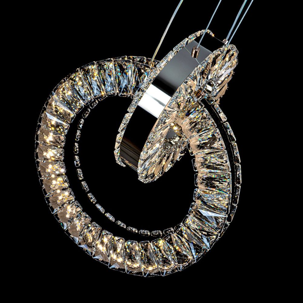 Подвесной светильник 32 см, 15W, 3000-6000K, MODELUX ML.9041.400 GD, золото