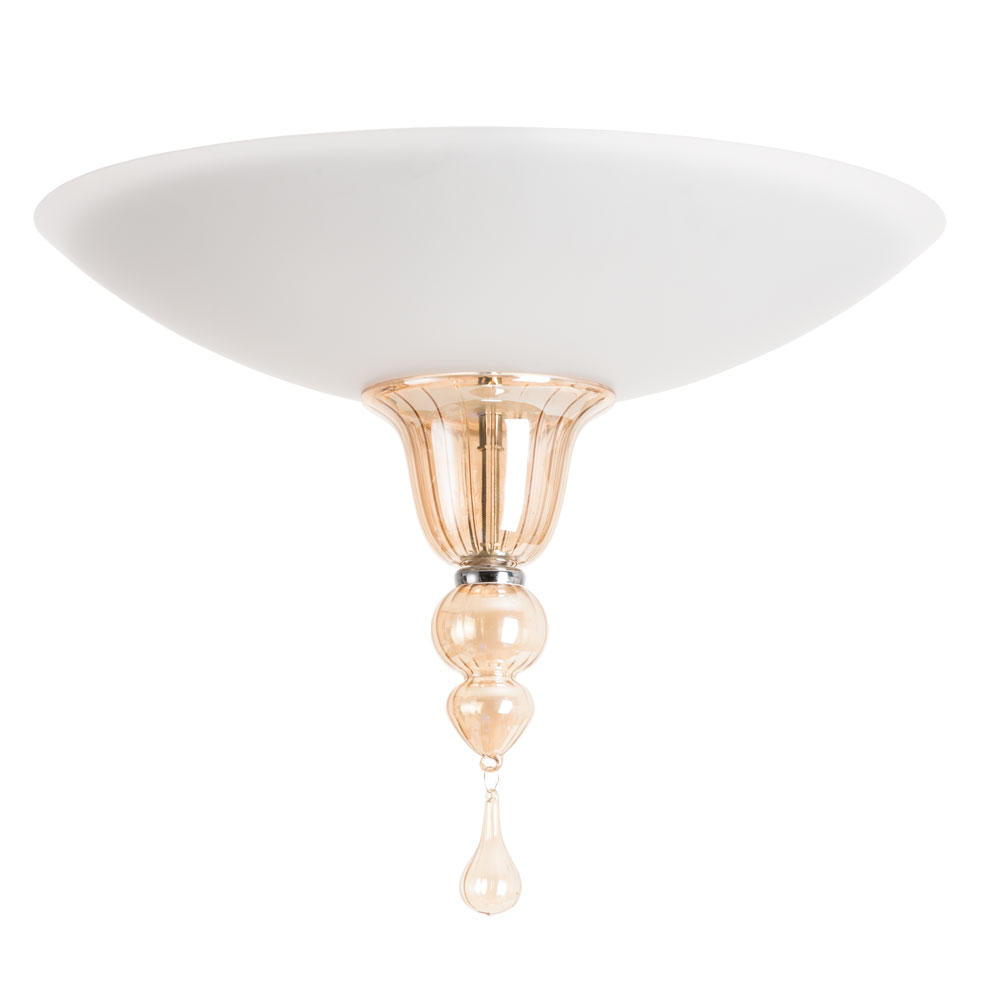 Потолочный светильник, 40 см, хром, Divinare Goccia 4021/02 PL-2