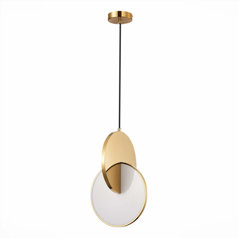 Светильник подвесной 25 см, 14W 3000K ST LUCE Eclisse SL6107.203.01 Золотистый