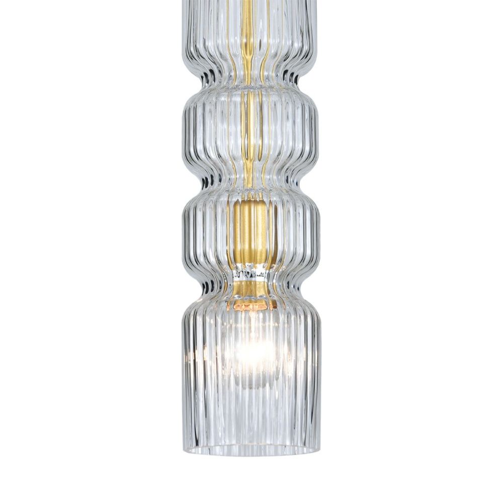 Подвесной светильник I10 см, ndigo Grazia 11070/1P Clear V000428, золото