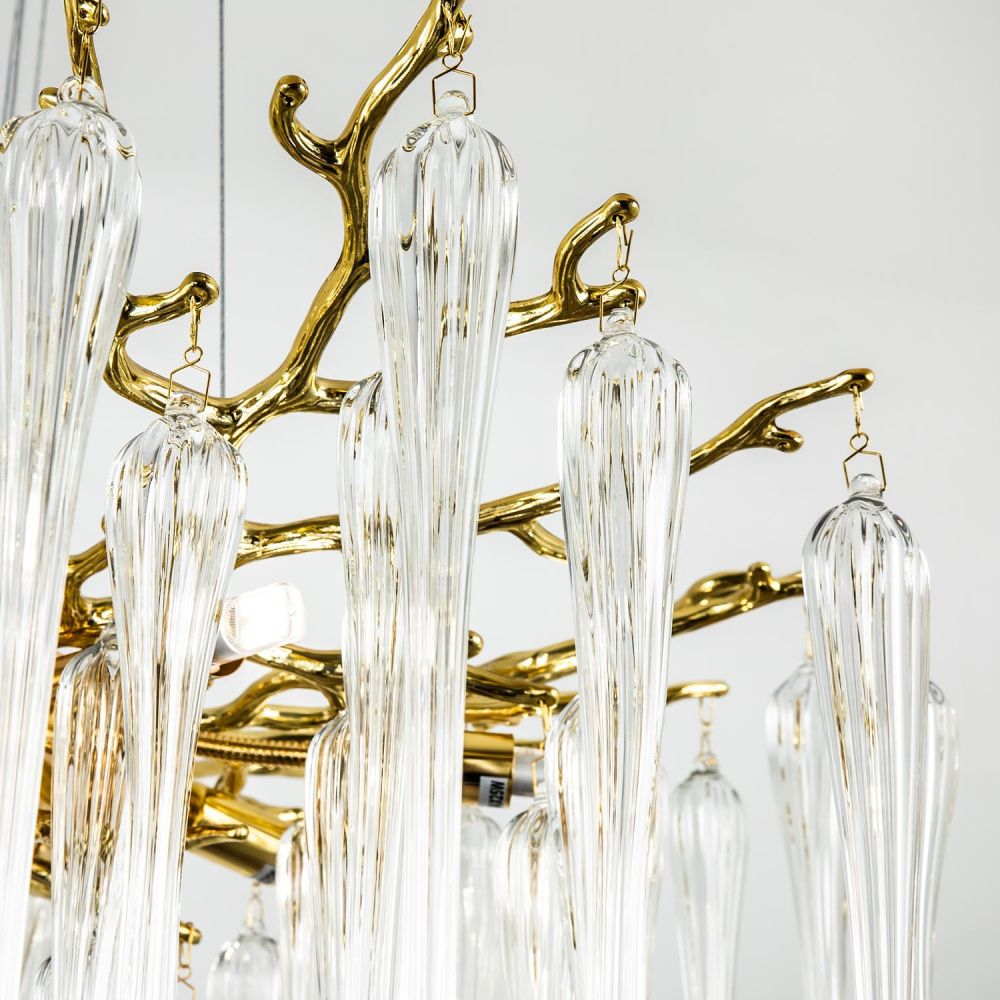 Подвесная люстра 60*60*140 см, G9 8xG9W, Золото MODESTYLE MS.2114.600