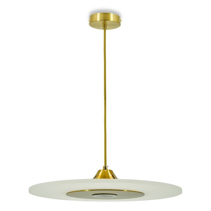 Светильник подвесной *14-190 см, 2*LED*13W, 3000K, Lightera Tekapo LE127L-60G, золотой