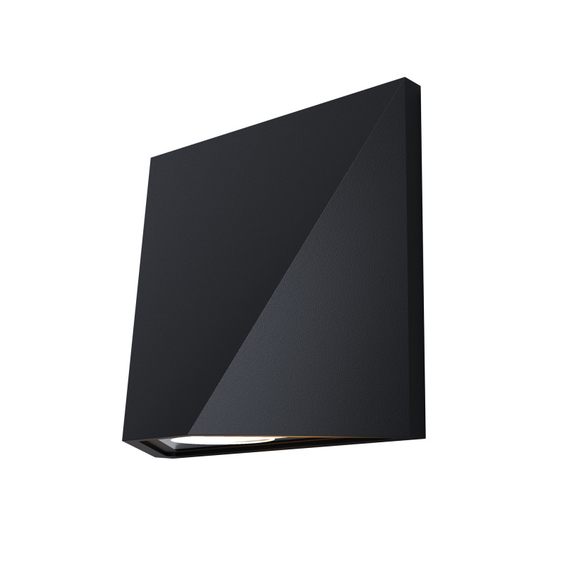 Уличный настенный светодиодный светильник Maytoni Beekman O577WL-L5B черный