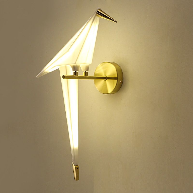 Светильник DZN-45998 ЗОЛОТО D820*360/H300/1/LED/10W/4500K PARROT (смотрит влево) 23-12
