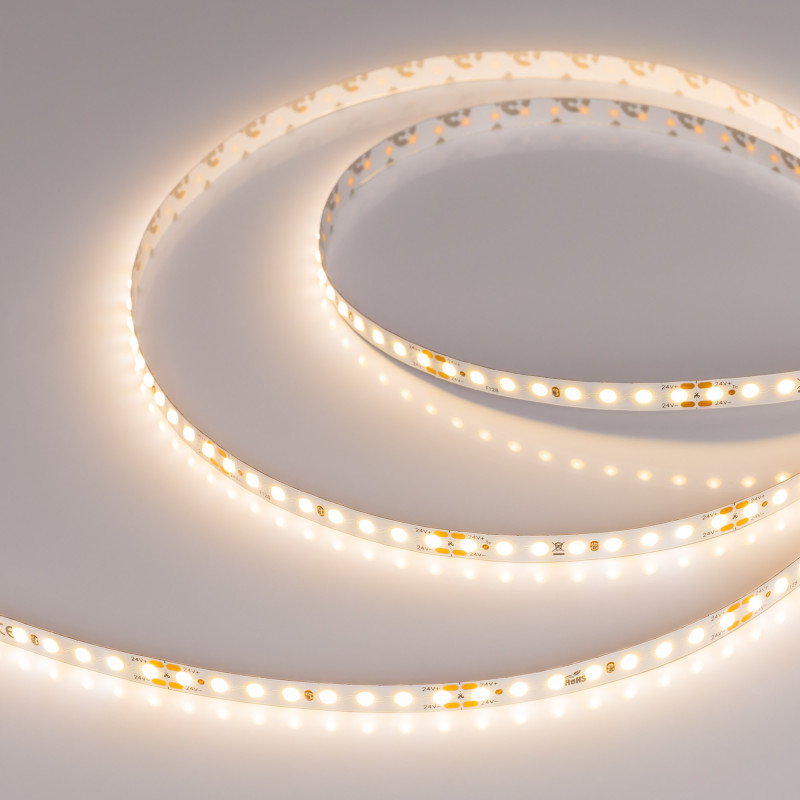Лента DOT-X128-8mm 24V Warm3000 (11 W/m, IP20, 5m) (Arlight, Открытый) 040235. Цена указана за 5 метров. Продается кратно 5 метрам.