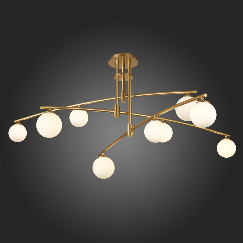 Светильник потолочный 145 см, ST LUCE SEMBRARE SL1208.302.09 Золотистый