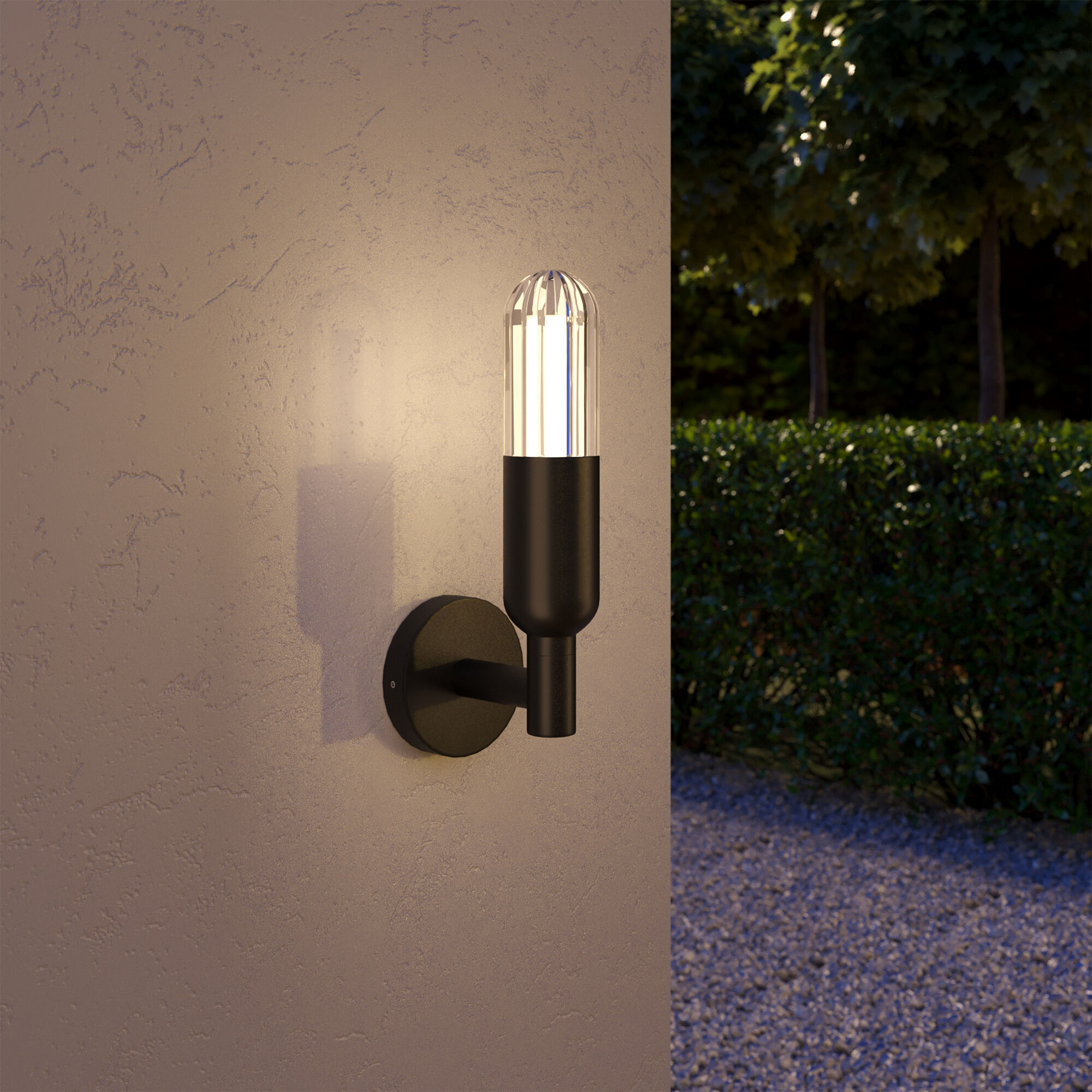 Уличный светильник 31 см, 6W, 4000K, Elektrostandard ISIDA LED 35165/U, черный