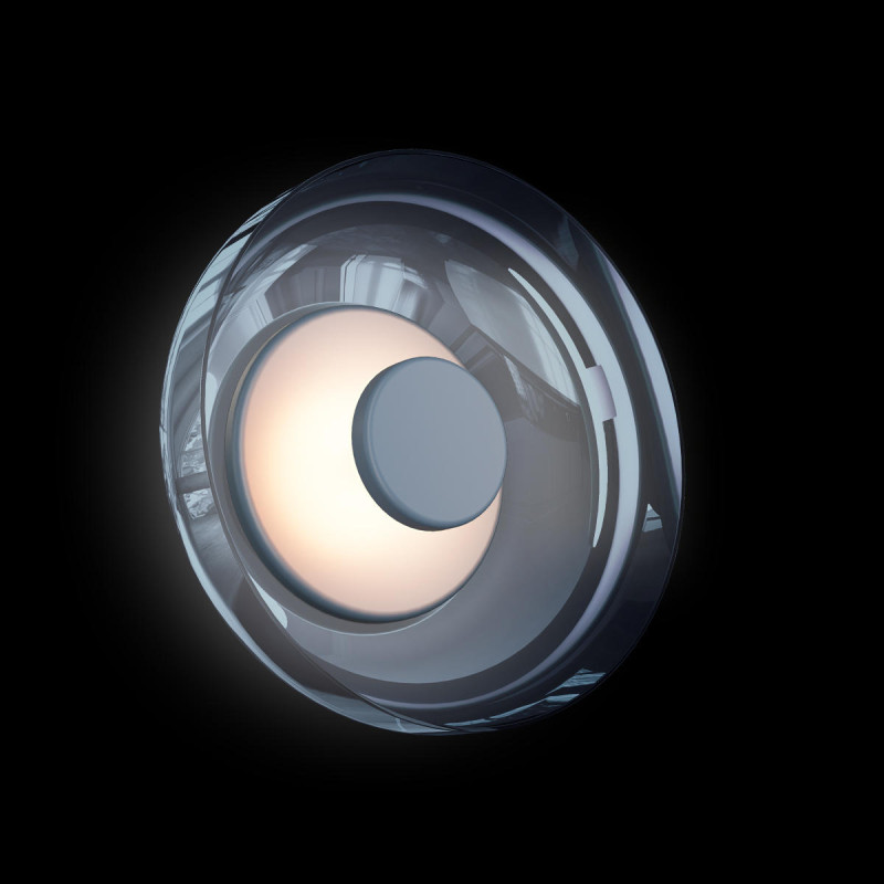 Бра 23 см, 7W, 3000K, Loft IT Disk 8210-W Grey, серый