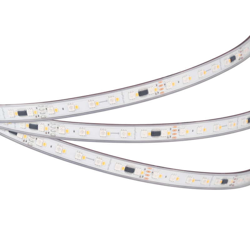 Лента герметичная SPI-P-BA120-14mm 24V RGBW-Warm-PX6-BPT (16 W/m, IP66, 5060/2835, 5m) (Arlight, бегущий огонь) 043088. Цена указана за 5 метров. Продается кратно 5 метрам.