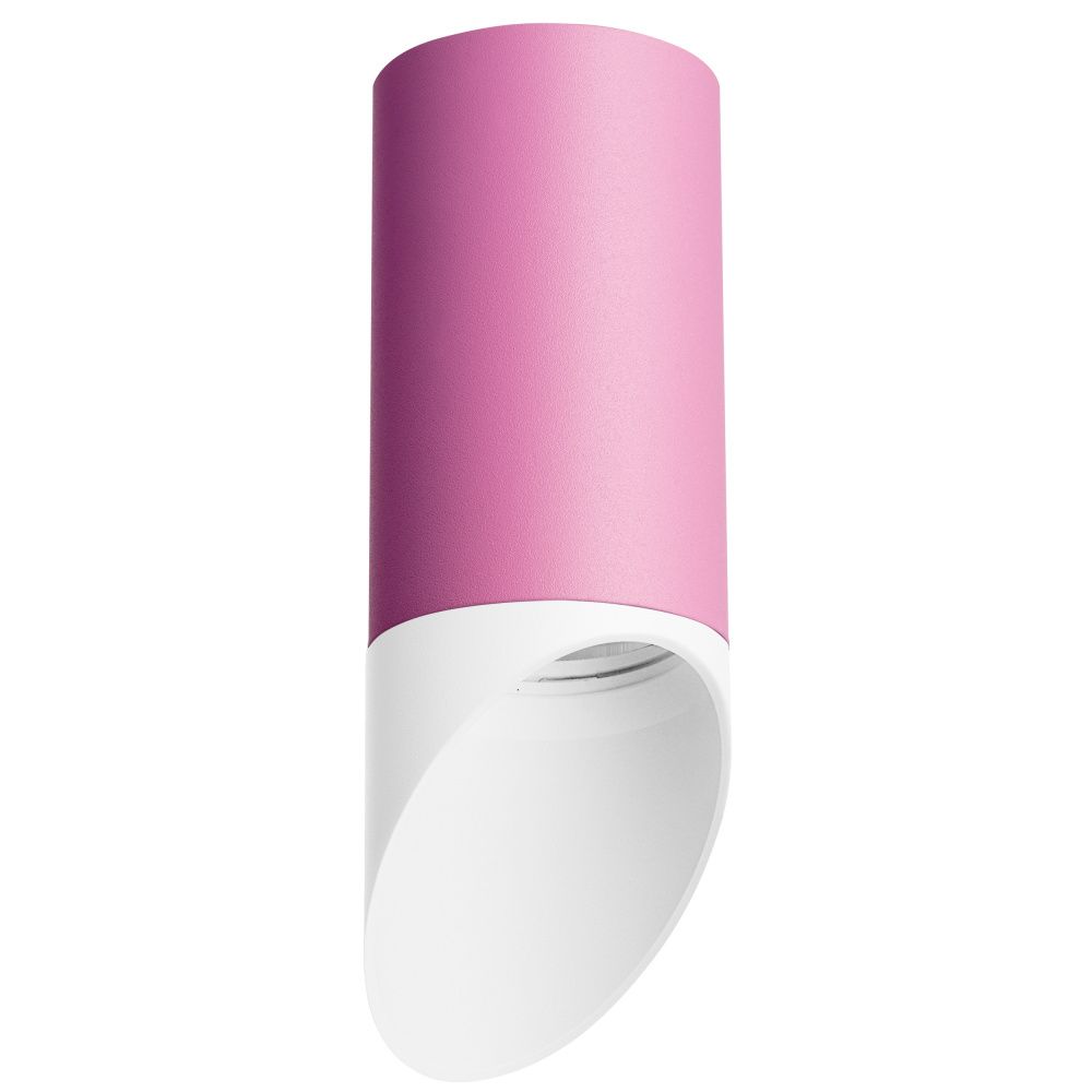 Комплект со светильником Rullo 6 см, 1*GU10*7W, Розовый Lightstar Rullo R43236