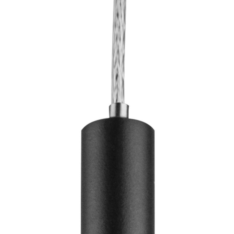 Подвесной светильник *2*79-159 см, *LED*5W, 3000K, Lightstar Tubo LT7473372, черный