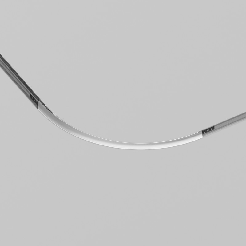Угол магнитный однофазный Maytoni Exility TRA044-angle-W, черный