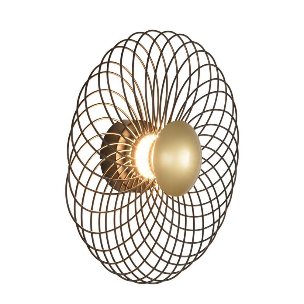 Бра *40*40-40 см, 1*LED*8W, 3000K, Lumion Camomile LUM8379/8WL, черный