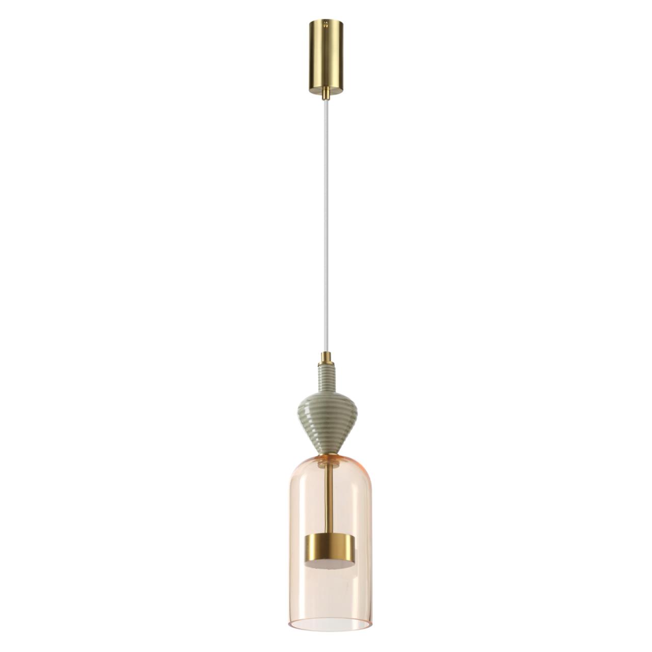 Подвес 12*152 см, LED*12W, 4000К, 1400Lm, 6 м2 Odeon Light Palleta, античная бронза 5045/12LB