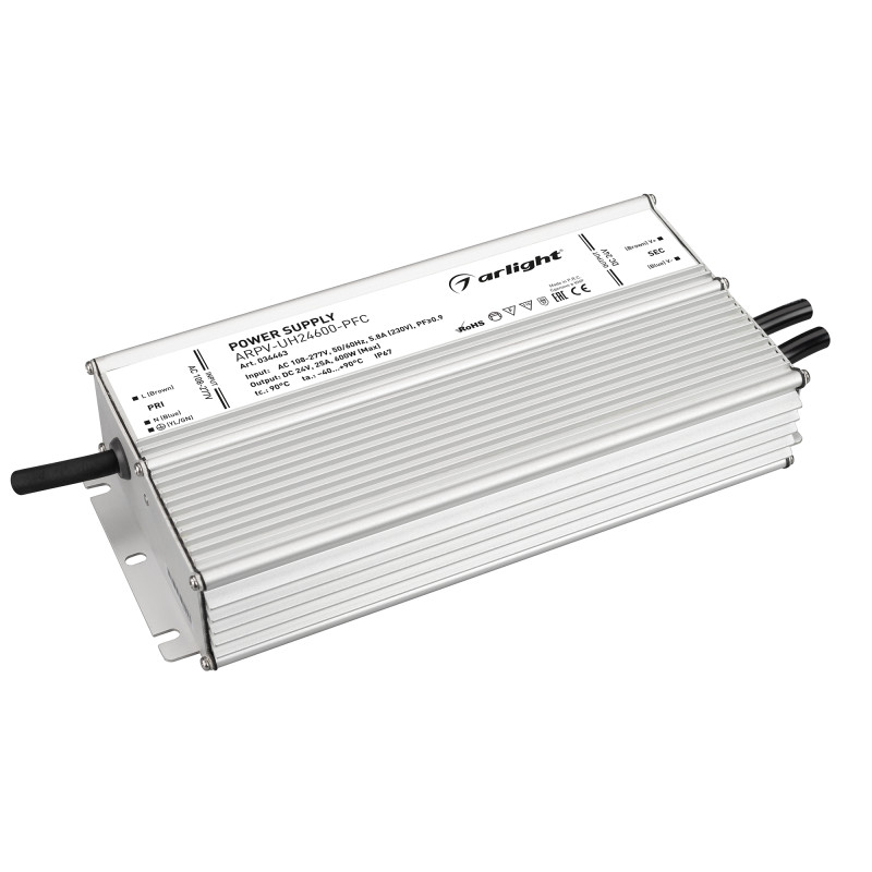 Блок питания Arlight 034463 26,2*12,5*4,9 см.