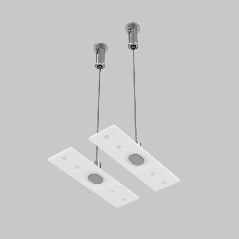 Подвес тросовый 2шт Exility белый 8*2,2*200 см, LED*W TRA034SW-2W Maytoni, Белый
