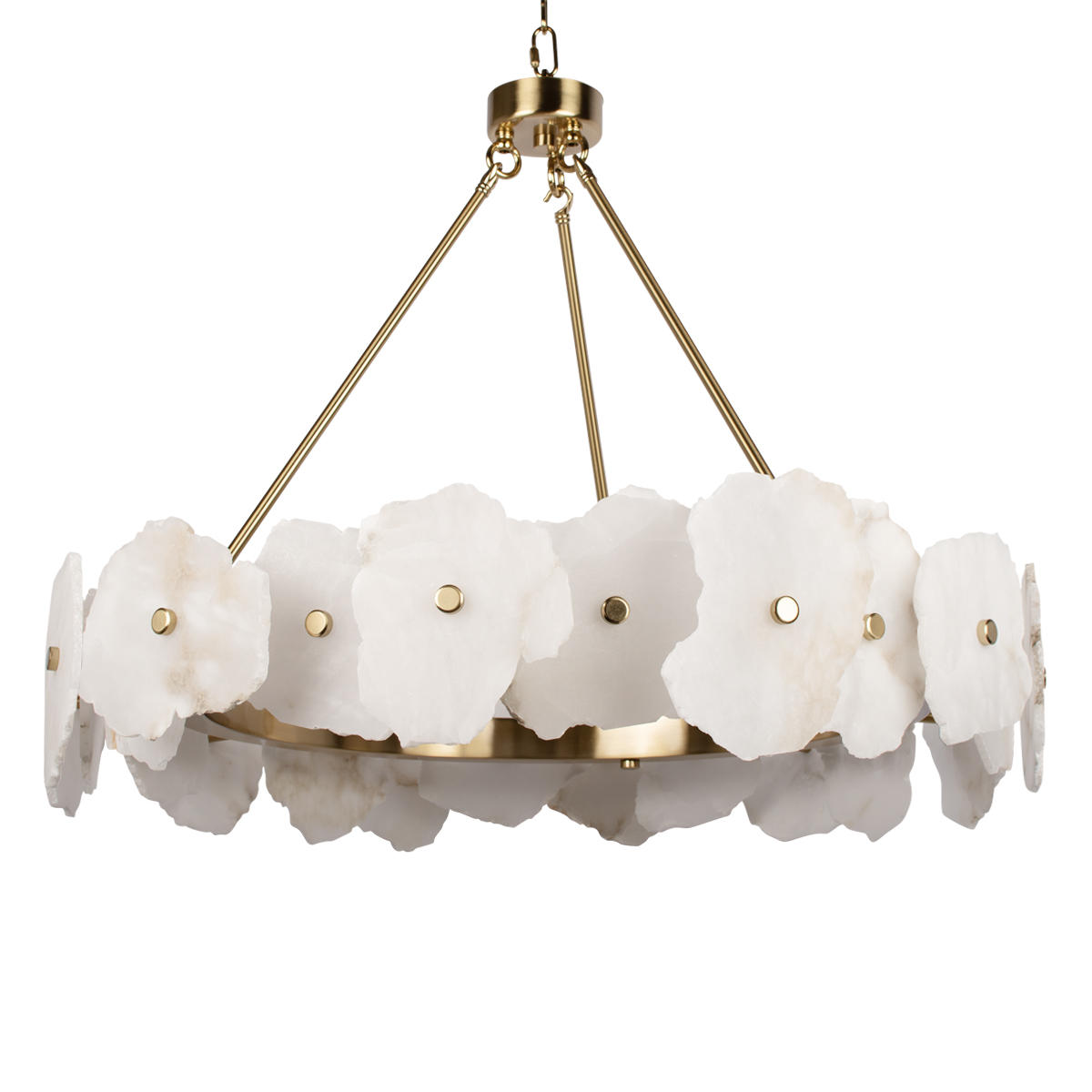 Подвесной светильник 80*22 см, 1*LED*60W 3000K LOFT IT Alicante 10248/800 медный цвет, цвет мрамора