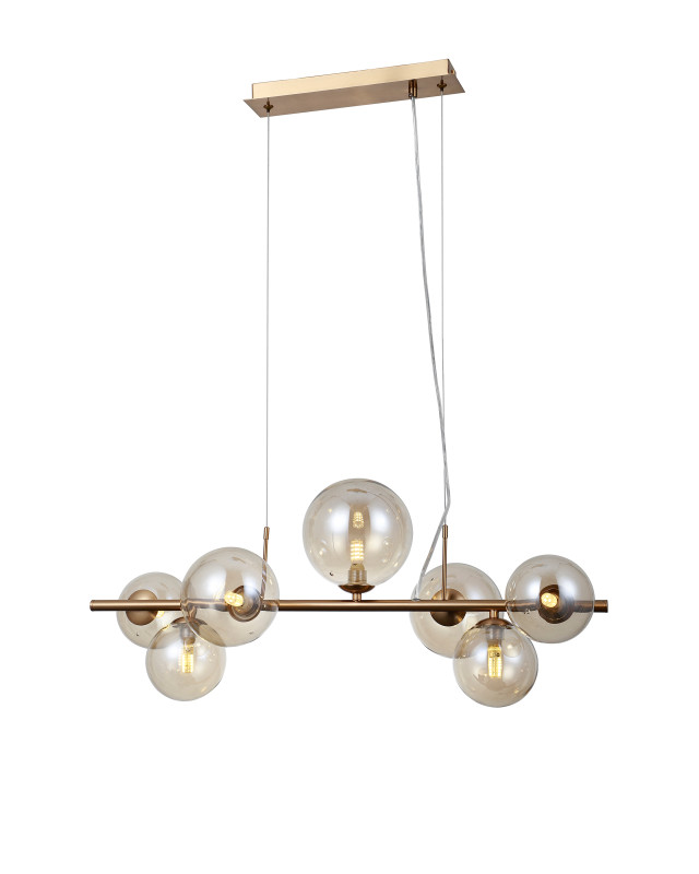 Подвесная люстра 70,8*31*150 см, Moderli  V10789-7P
